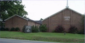 Concord church of Christ building